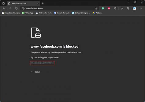 remove certain websites from being blocked .